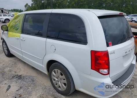 2017 Dodge Grand Caravan Se из США, поврежденный, VIN 2C4RDGBG5HR780562